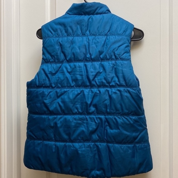 American Eagle vest outfitters woman's size medium like new blue puffer … - Picture 8 of 9